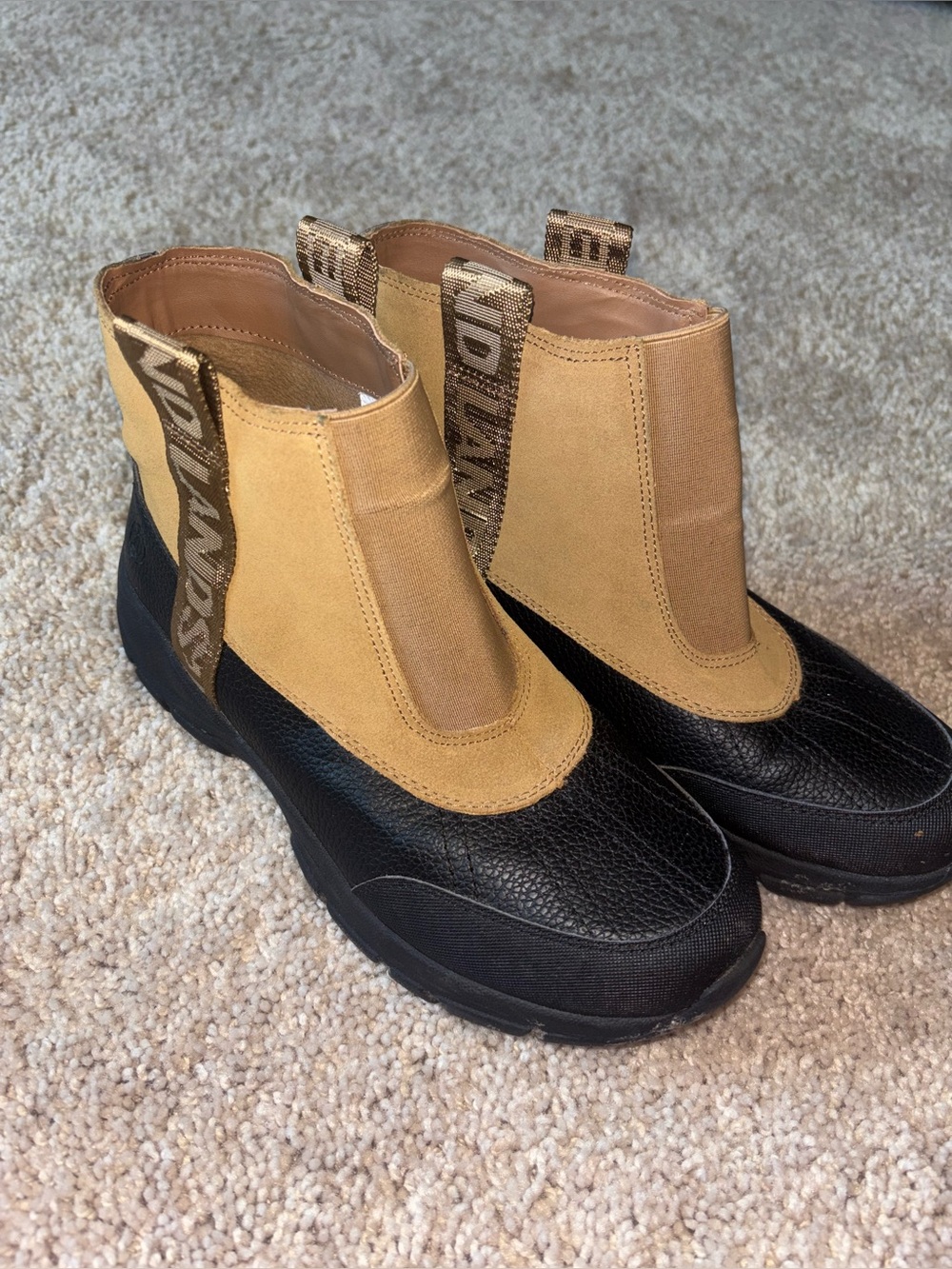 Lands End Outerspace Insulated Waterproof Chelsea Duck Boots Women's 8B